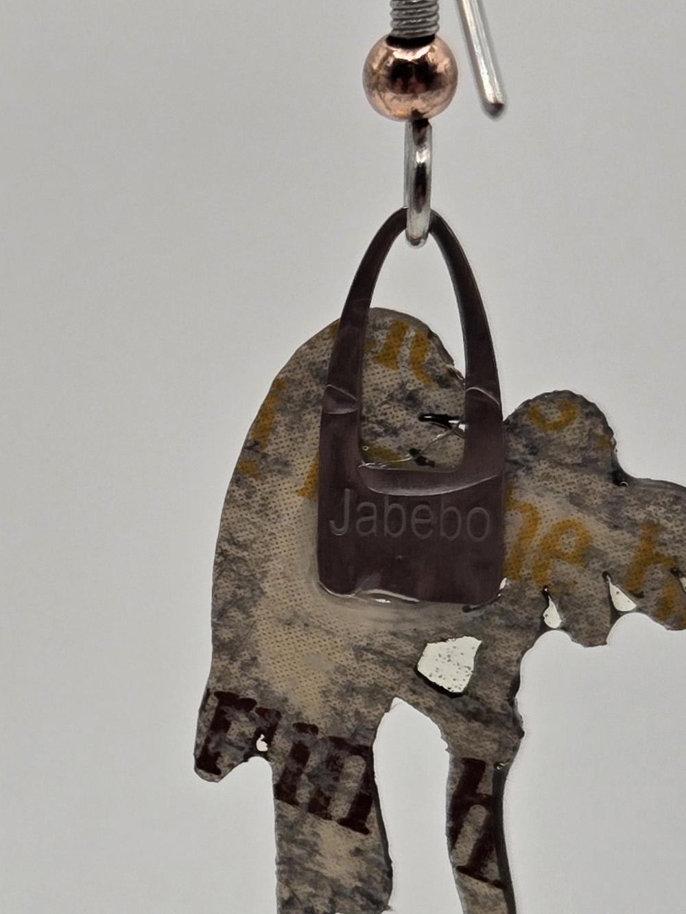 Jabebo Bird Resin Earrings 🐦🌼Nature-Inspired / Lightweight - Picture 5 of 7